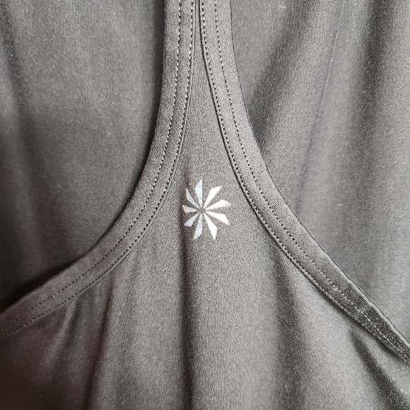 Athleta Womens Black Narrow Racerback Tank Top |631416| |XS| - Picture 5 of 7